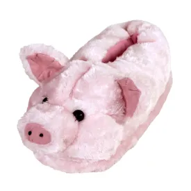 Pink Pig Animal Slippers