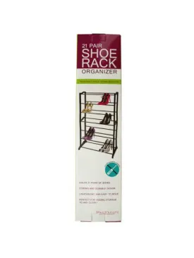 21 Pair Shoe Rack Organizer (Available in a pack of 1)