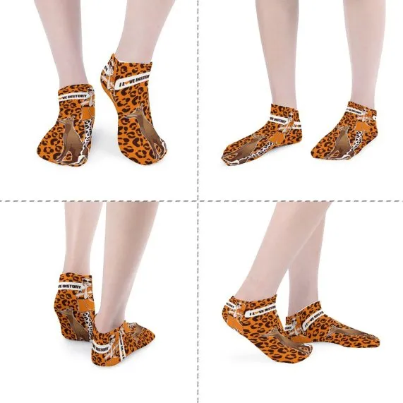 5 Pairs Socks Leopard Fashionable - King Stone Brothers and Co™️