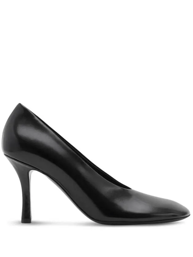 Baby Leather Pumps Black