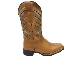 D Milton Cora Womens Comfortable Leather Western Cowboy Boots