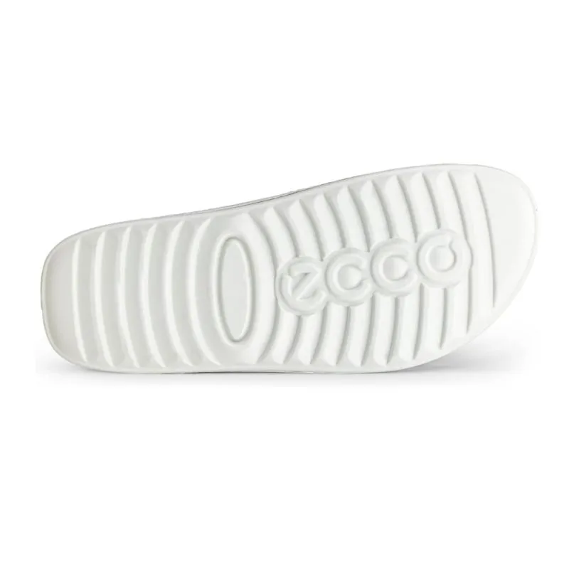 Ecco Cozmo W Bright White Women's Slides 206833 04002