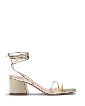 Juniper Heel Soft Gold Metallic