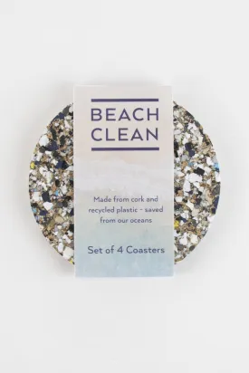 Liga Beach Clean Round Coaster Sets