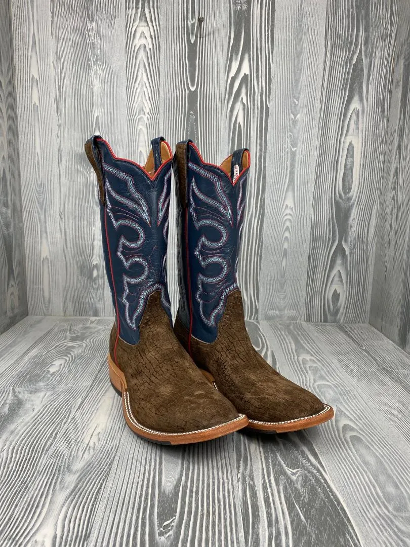 Men's Rios of Mercedes Chocolate Hippo with 13" Regal Kidskin Tops