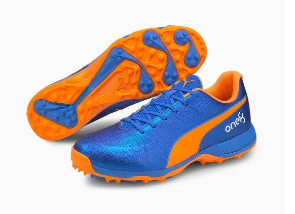 PUMA One8  19 Virat Kohli Cricket Shoes Blue-Orange