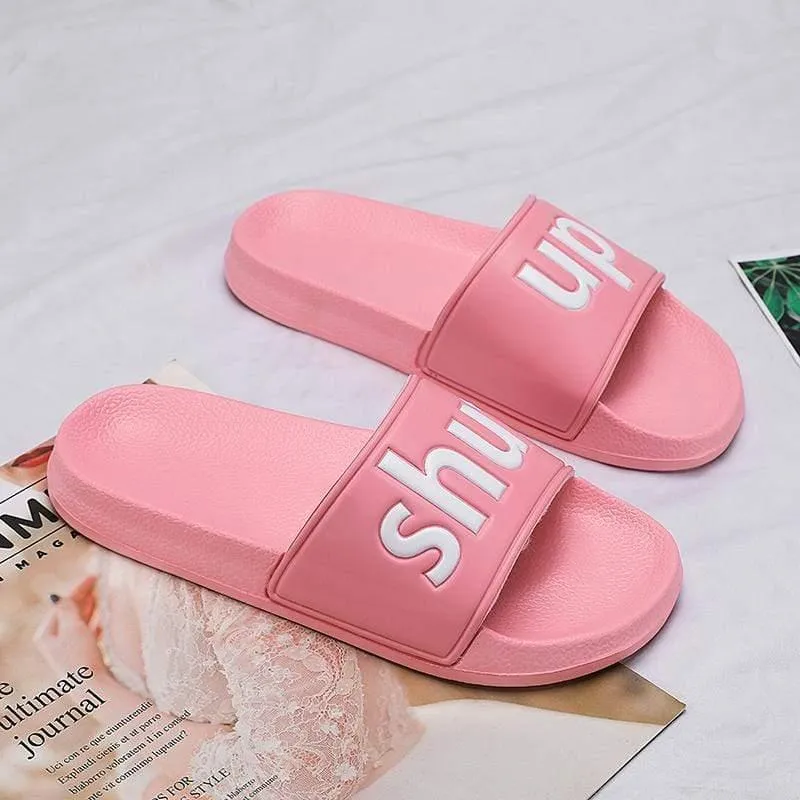 "Shut Up" Slippers