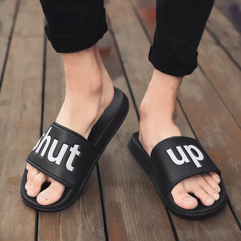 "Shut Up" Slippers